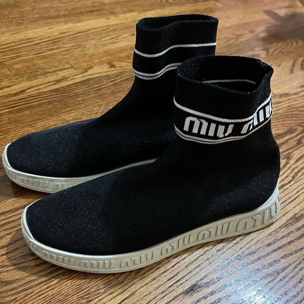 Miu miu sock sneakers